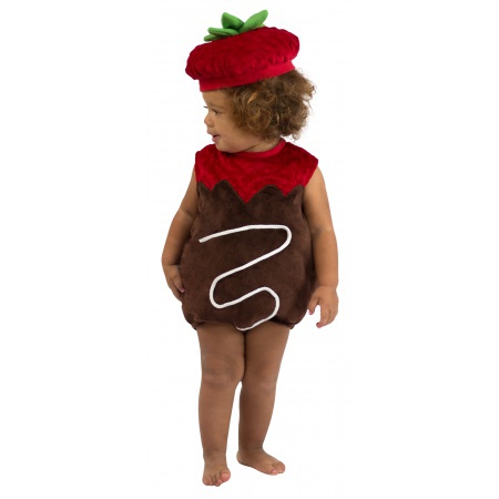 Baby Chocolate Strawberry Costume image
