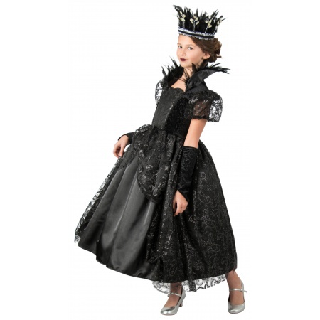 Kids Evil Queen Costume image