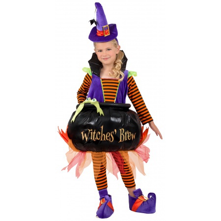 Girl Witch Costume image