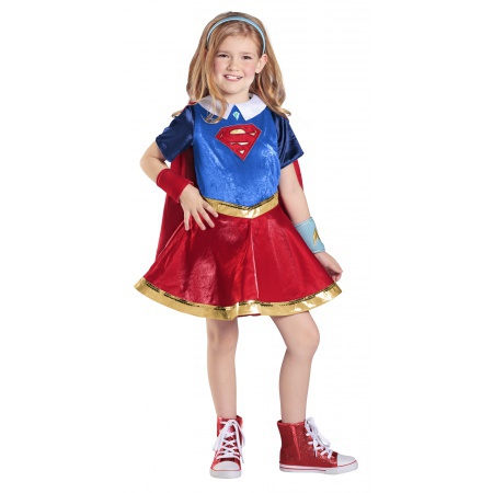 Girls Supergirl Costume image