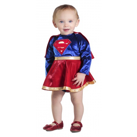 Baby Supergirl Costume image
