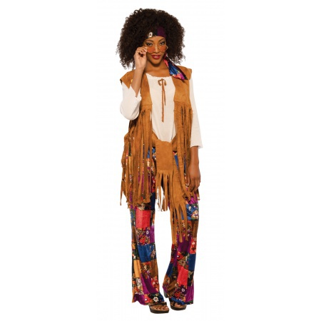 Hippie Costume Womens image