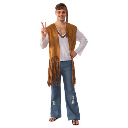 Male Hippie Costume  image