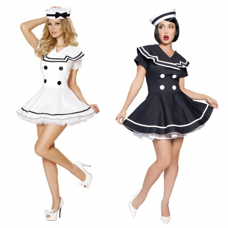 Womens Sailor Costume Pin Up Girl image