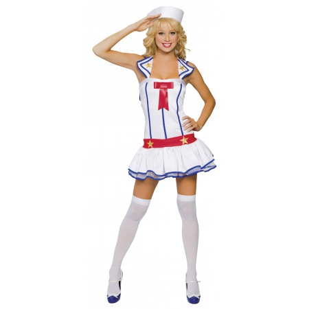 Pin Up Sailor Girl Costume image