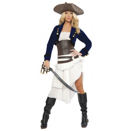 Pirate Woman Costume image