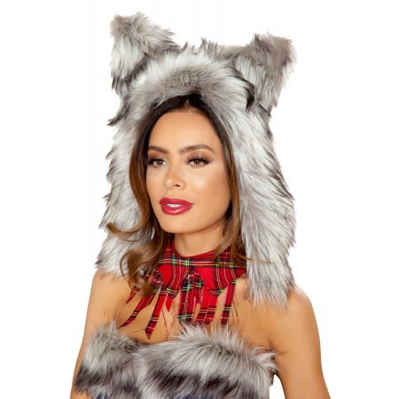 Werewolf Girl Costume Hood image