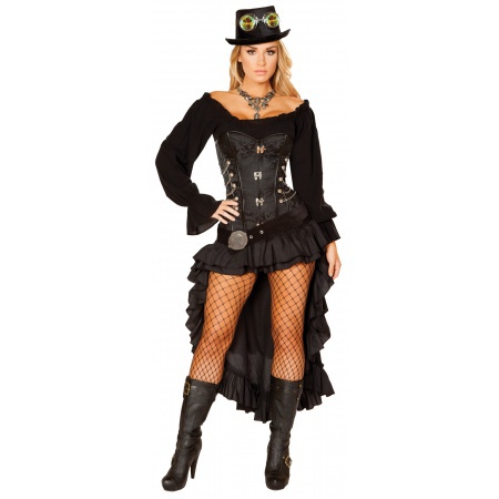 Womens Steampunk Halloween Costume image