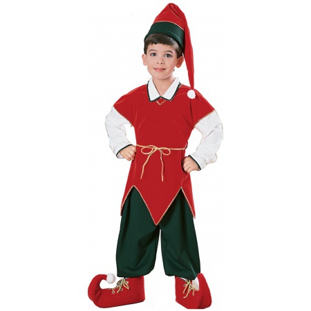Childrens Elf Costume  image