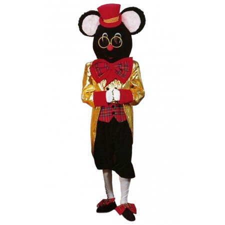 Christmas Mouse Mascot Costume Holiday Nutcracker Pageant image