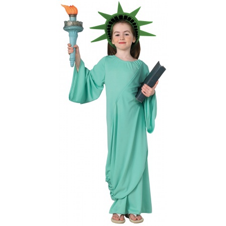 Kids Statue Of Liberty Costume  image