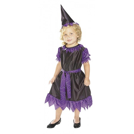 Purple Witch Costume Toddler image