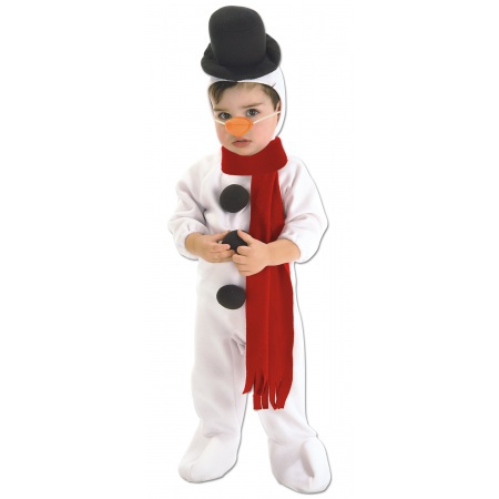 Toddler Snowman Costume image
