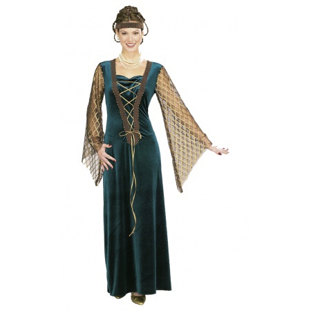 Medieval Maiden Guinevere Costume image