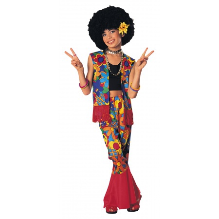 Womens Hippie Costume image