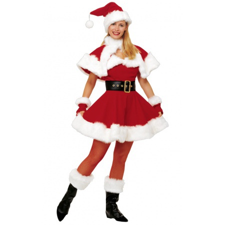 Miss Santa Outfit For Christmas image