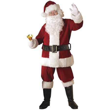 Deluxe Velvet Santa Suit image