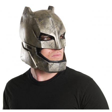 Adult Batman V Superman Armored Costume Mask image