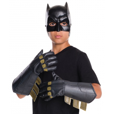 Batman V Superman Gauntlets Kids Costume Gloves image