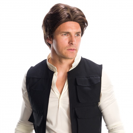 Han Solo Wig Costume Accessory image