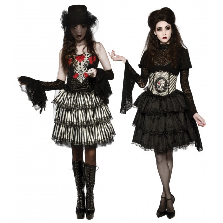 Black Steampunk Skirt image
