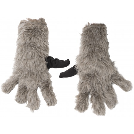 Kids Rocket Raccoon Costume Gloves image