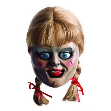 Adult Annabelle Mask And Wig image