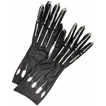 Black Panther Gloves Adult image