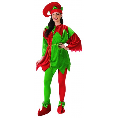 Adult Elf Costume image