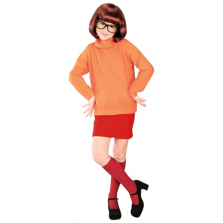 Kids Velma Costume  image