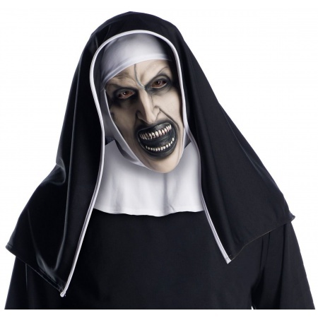 Scary Nun Mask image
