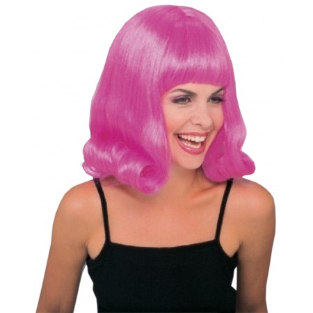 Hot Pink Wig image