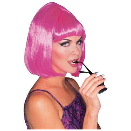 Pink Bob Wig image
