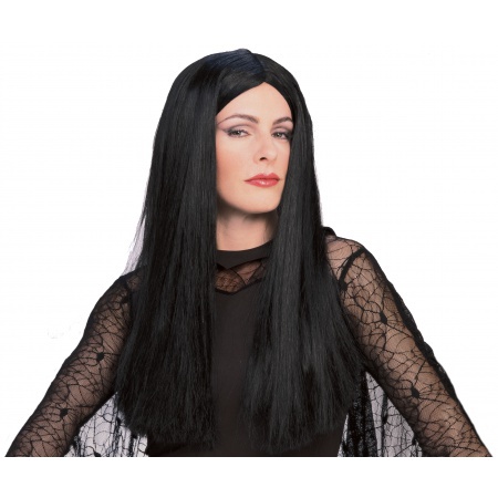 Morticia Addams Wig image