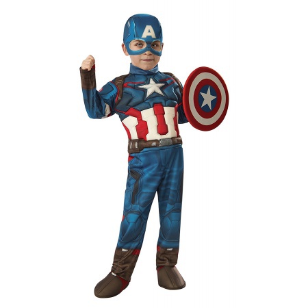 Toddler Captain America Costume image