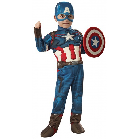 Captain America Toddler Costume  image