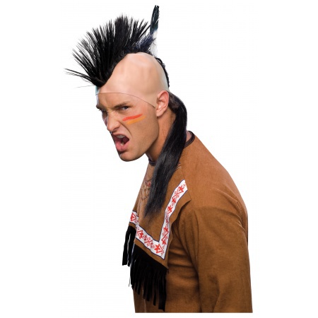 Mens Mohawk Wig image
