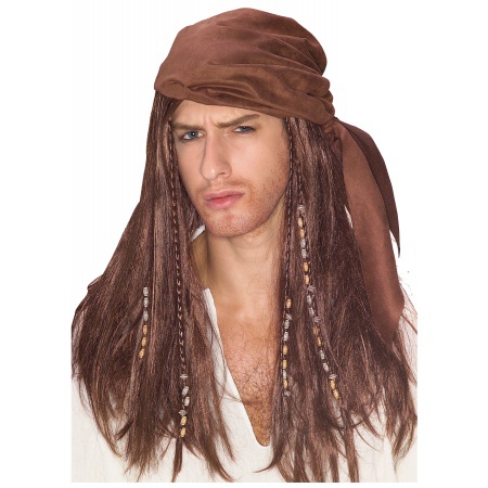 Caribbean Pirate Wig image