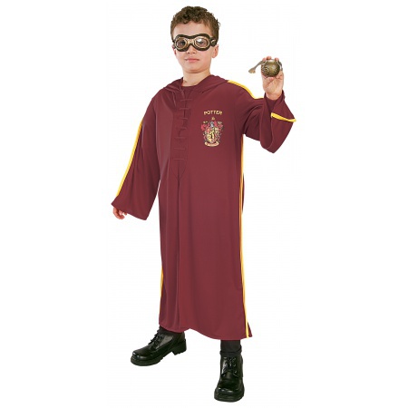 Gryffindor Quidditch Robe For Kids image