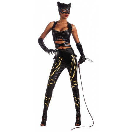 Halle Berry Catwoman Costume For Halloween image