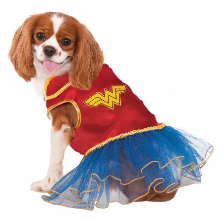Wonder Woman Dog Costume image