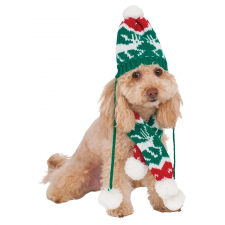 Knitted Scarf For Dogs image