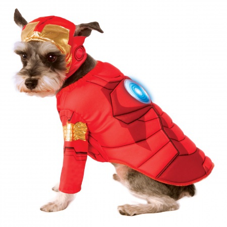 Iron Man Dog Costume image