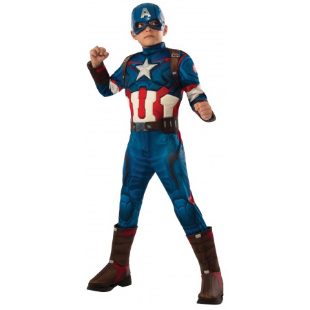 Captain America Kids Costume image