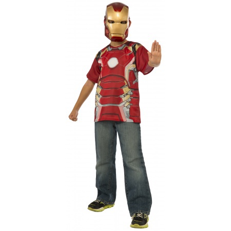 Iron Man T-shirt Costume image