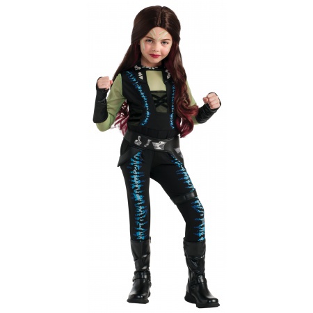 Gamora Costume For Kids image