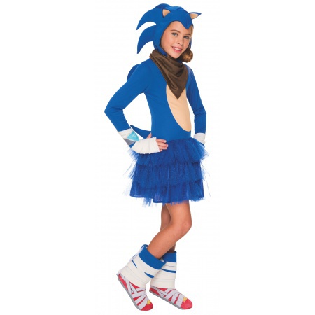 Girl Sonic Costume image