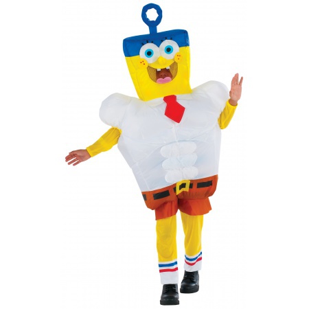 Kids Inflatable SpongeBob Costume  image