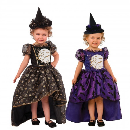 Toddler Witch Costume For Halloween image