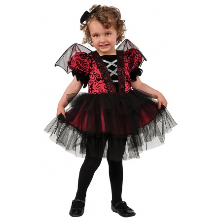 Little Girl Vampire Costume image
